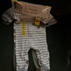 3 Pack Coverall For Baby Boys