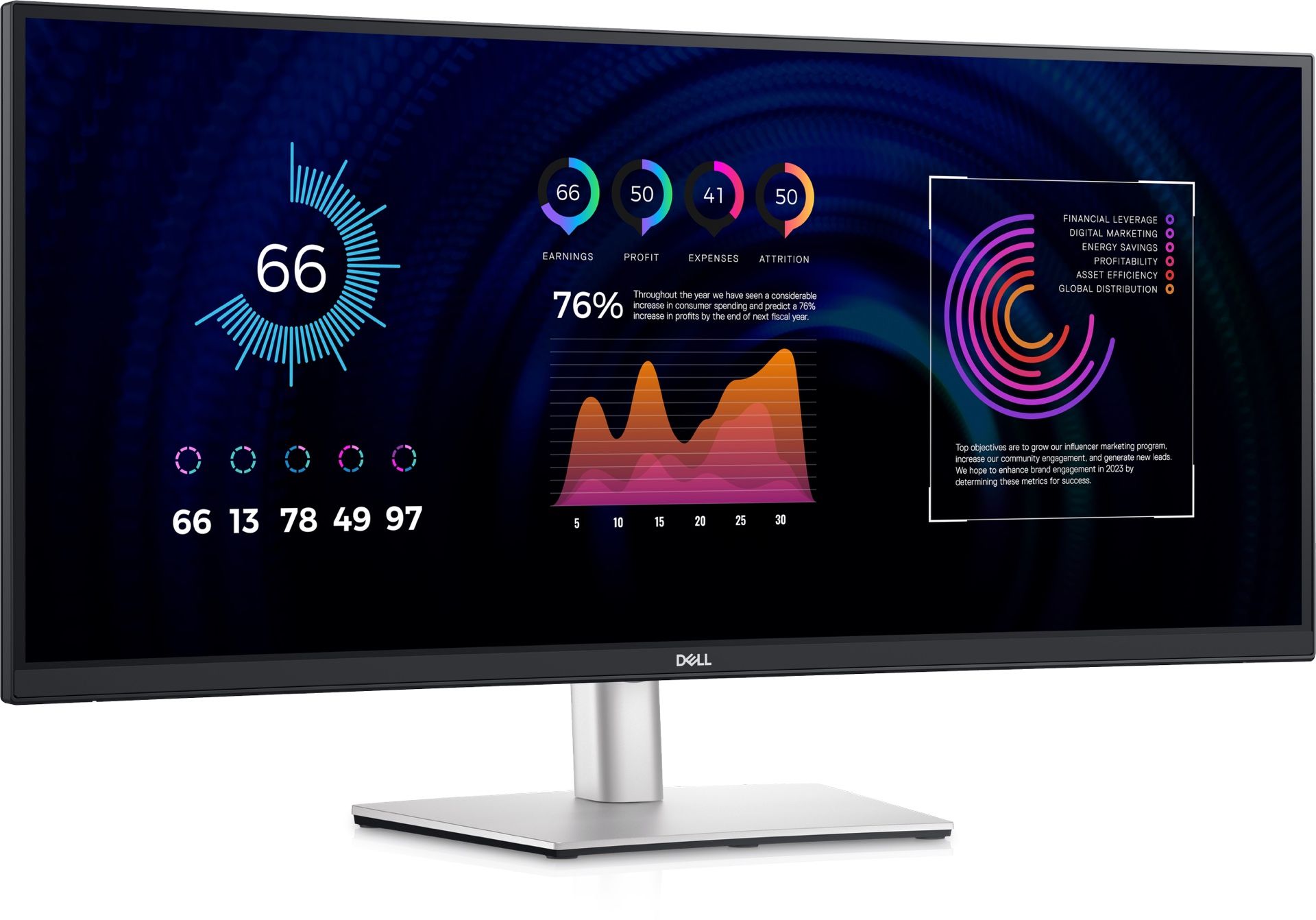 Dell 34 Curved USB-C Hub Monitor - P3424WE