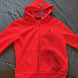Polo Zip Up Hoodie
