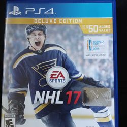 NHL 17 Deluxe Edition PlayStation 4 Games