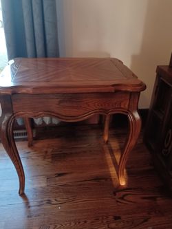 Solid Wood End Table