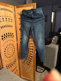 Dark blue skinny jeans