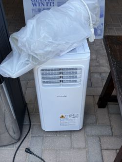 Vissani Portable Cooling Air Conditioner With Hose And Window Seal