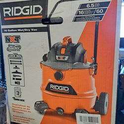 RIDGID HD1800 16 Gallon 6.5-Peak HP NXT Wet/Dry Shop Vacuum with