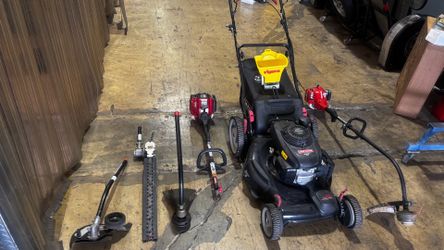 Mowing kit, everything almost new and working perfectly