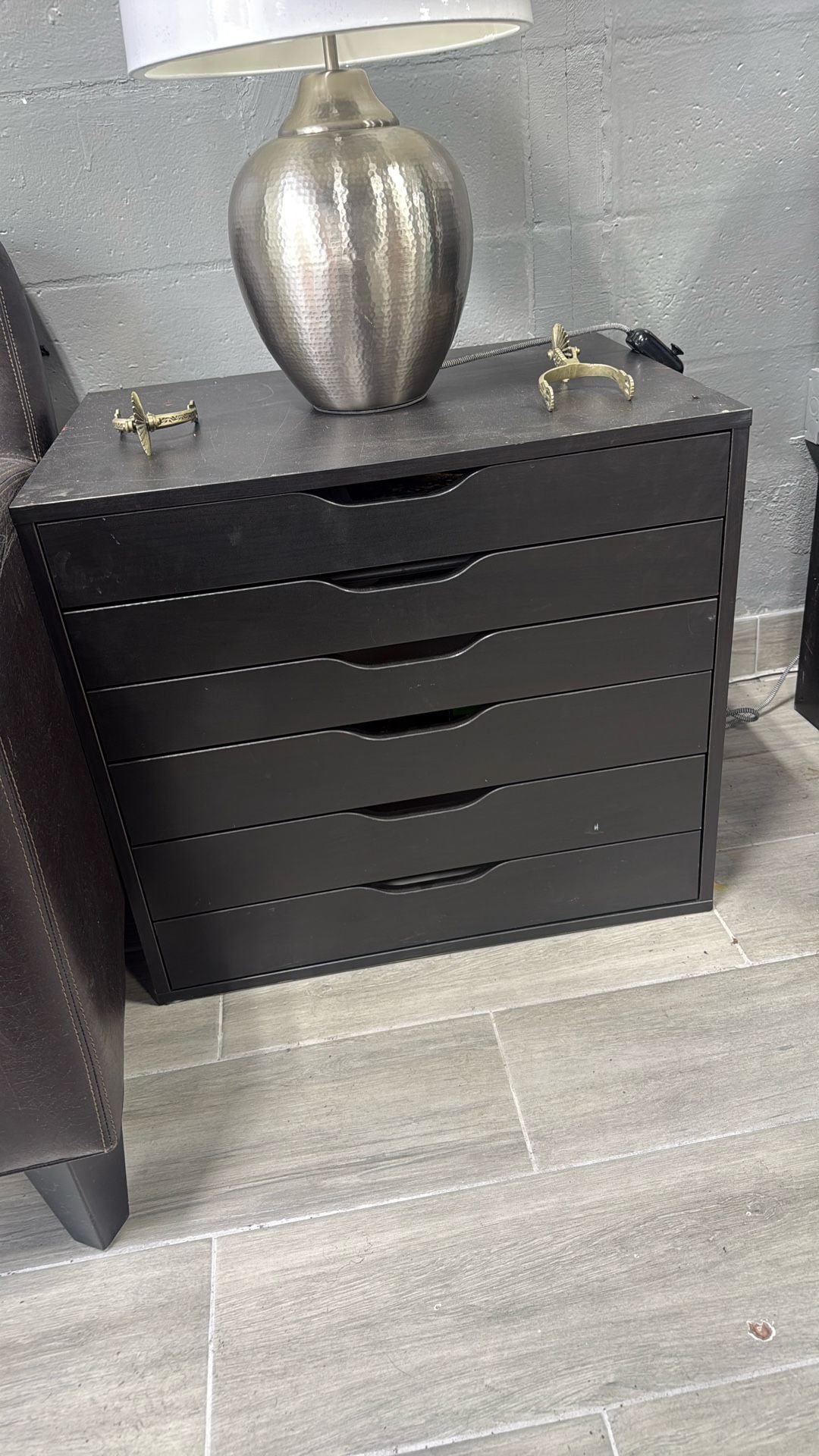 End Table With Drawers