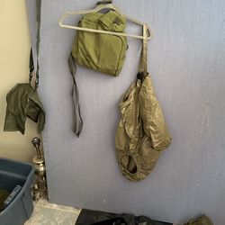 Army Gas Mask Bag And Hood 