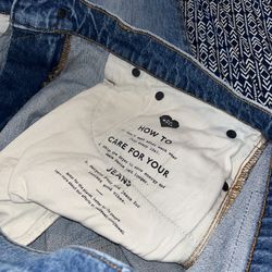 Madewell vintage blue jeans
