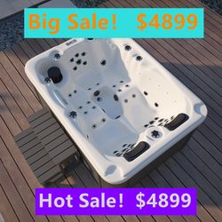 3 Person Outdoor Hydrotherapy Bathtub Hot Bath Tub 