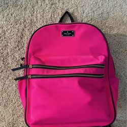 Kate Spade Bradley Wilson Road backpack in hot pink