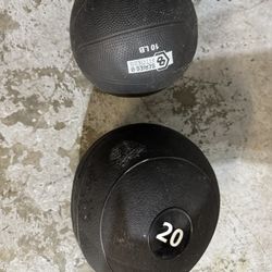 Slam Balls (Cross training, 1-10lbs, 2-20s)