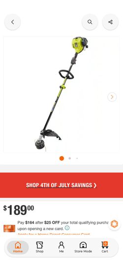 Ryobi string trimmer