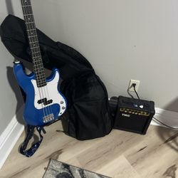 Electric Bass - Blue