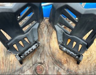 ATV Quad Foot Pegs with Shields