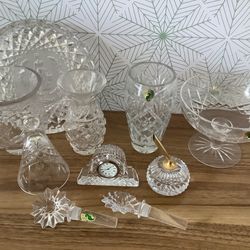 Waterford Crystal Collection 10 Pcs Lots
