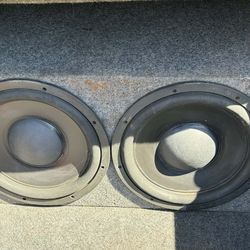 12” subwoofers