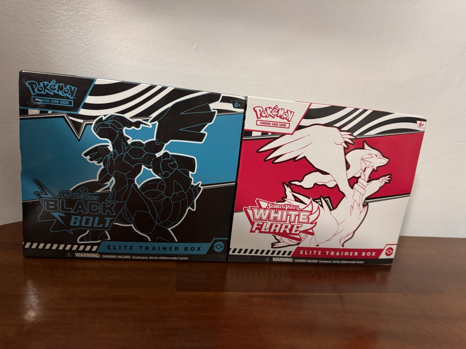 Pokemon Etb Black Bolt &white Flare