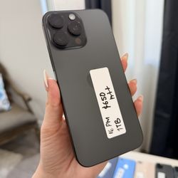 iPhone 16 Pro Max 1Tb Att Or Cricket Only 