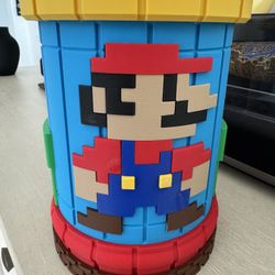 Mario Table Top Trash Can