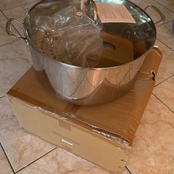 32oz Stainless Steal Tamalera With Divider