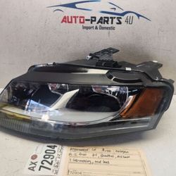 aftermarket 2009 - 2010 - 2012 AUDI A4 QUATTRO LEFT DRIVER HALOGEN HEADLIGHT AX72904