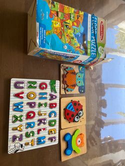 Melissa and Doug puzzles