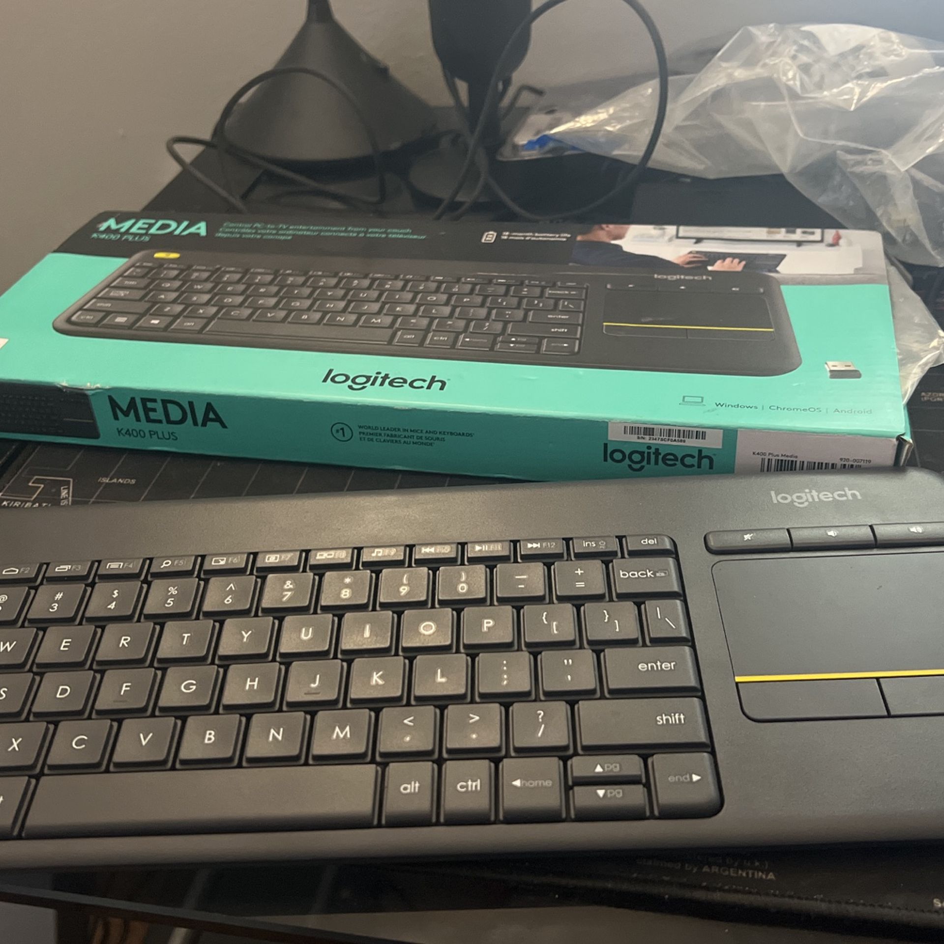 Logitech Keyboard Bluetooth With USB
