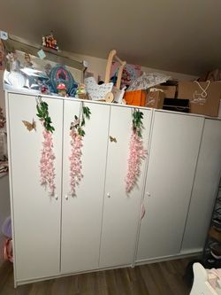 2 spacious closets for sale!