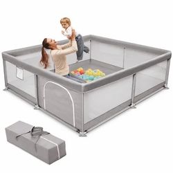 Large Baby Playpen with Carry Bag