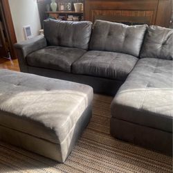 Couch And Ottoman 