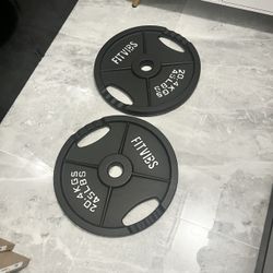 Cash only no Zelle Brand new in box pair of 45lb Olympic weights plates total 90lb have same style if needed added price  check my page