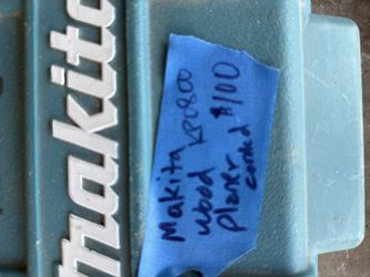 Makita wood planer KP0800 with case, $100 cash