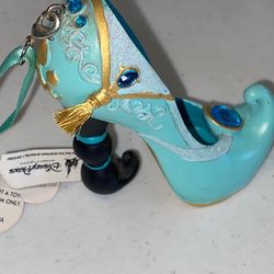 Disney Store Sketchbook 2016 Princess Jasmine Aladdin Shoe High Heel Ornament