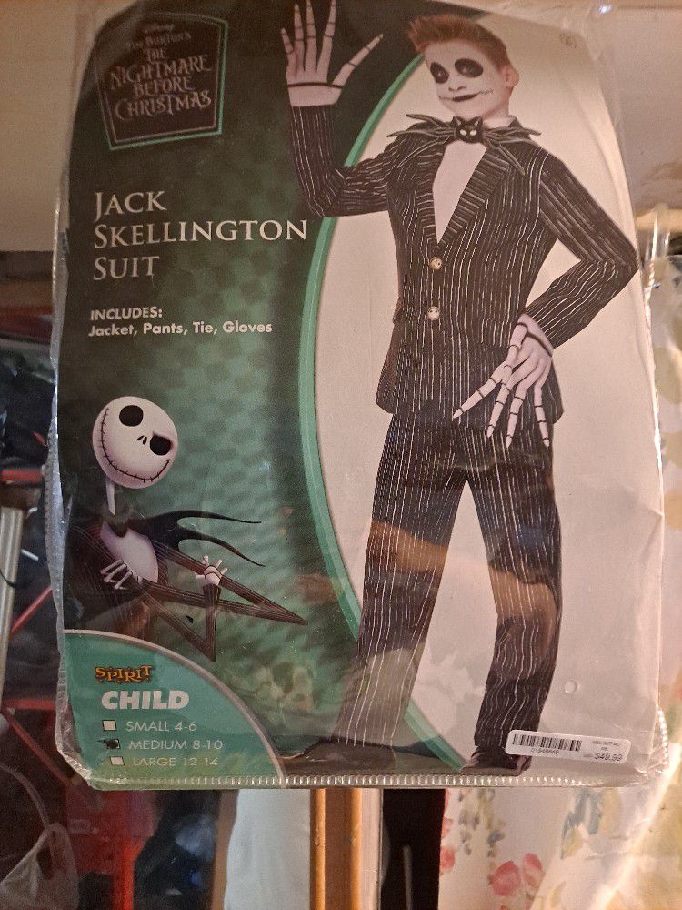 Jack Skellington Suit   Halloween Costume