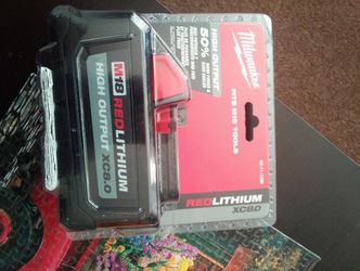 Milwaukee M18 battery xc8 .0 new