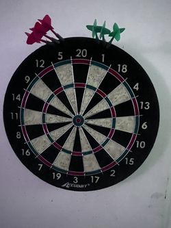 Dart Board And Darts 
