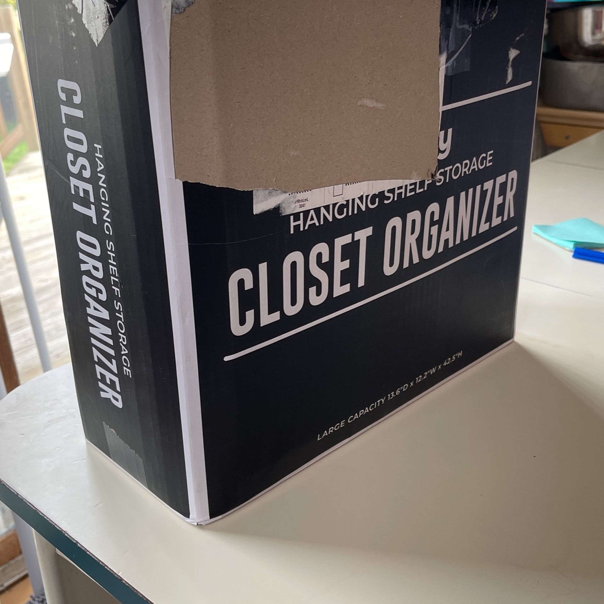 Smirly Hanging Closet Organizer with Drawers