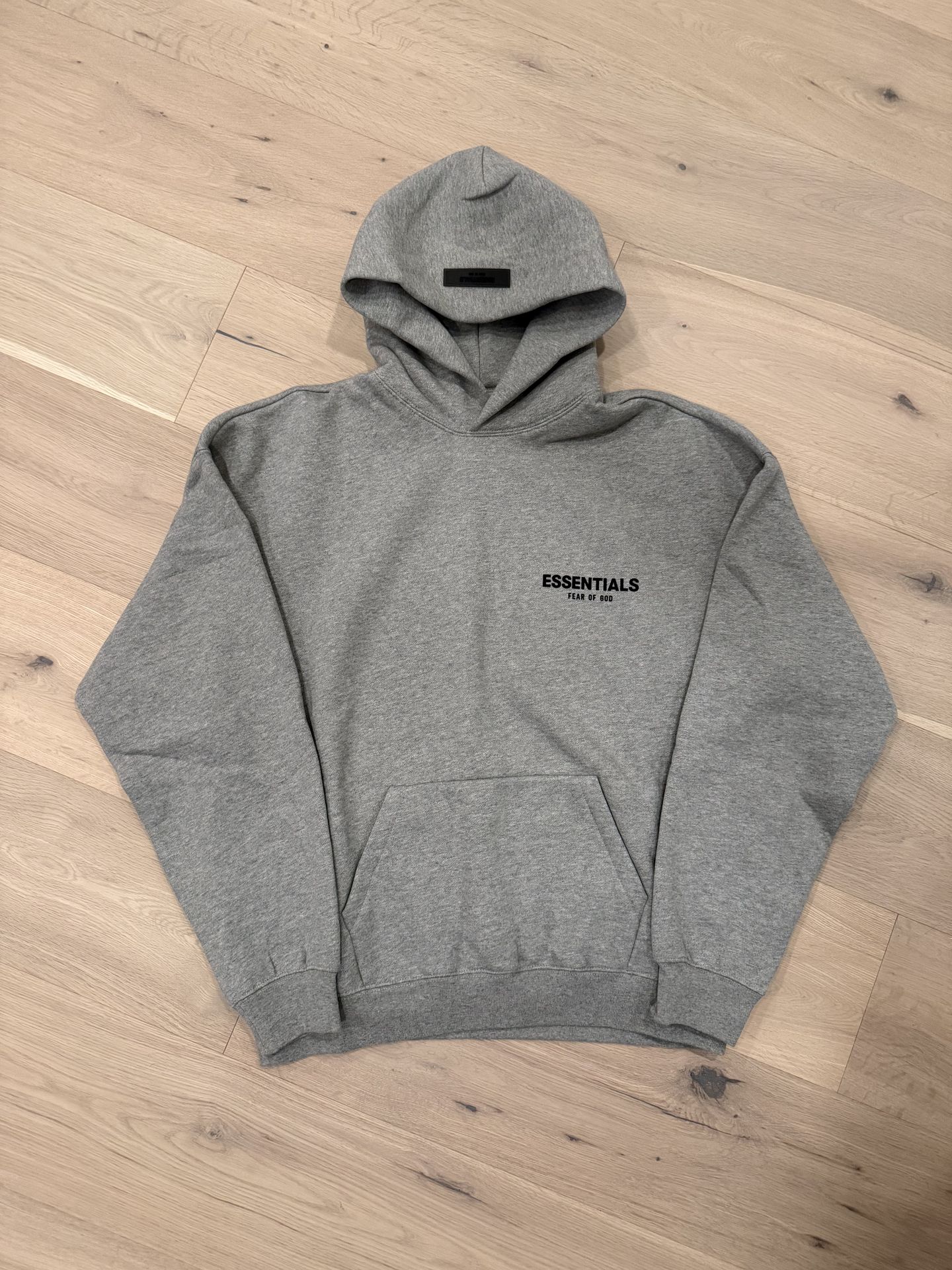 NEW Fear of God ESSENTIALS Dark Oatmeal Hoodie