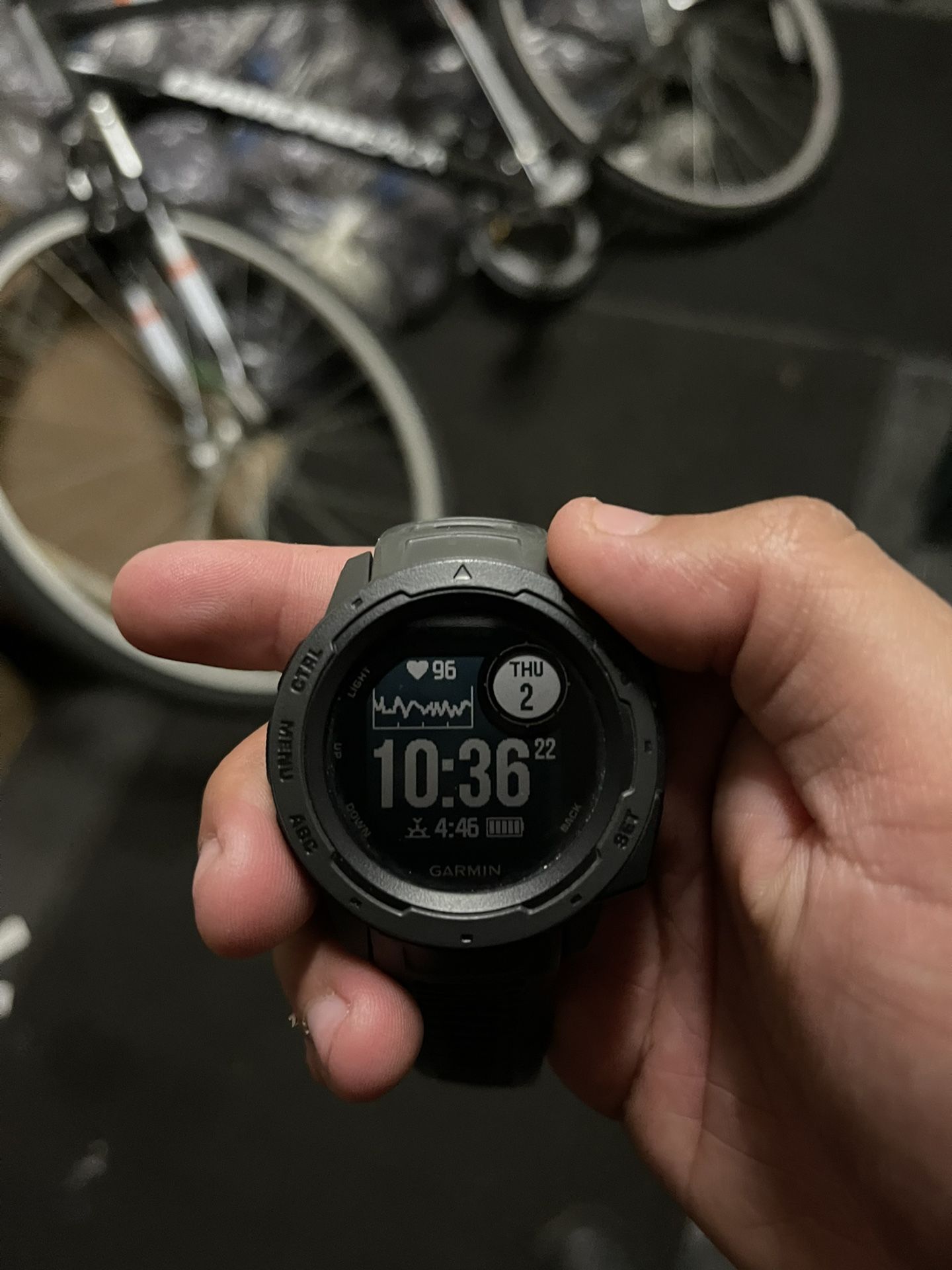 GARMIN INSTINCT WATCH W/ CHARGER $120