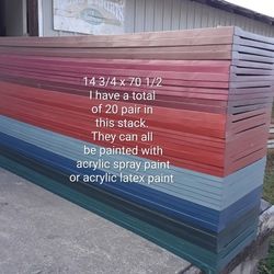 SHUTTERS ---BUILDERS SPECIAL 