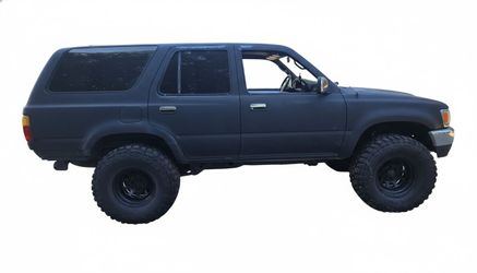 Black, 1995 Toyota 4Runner 4D 4x2 V6