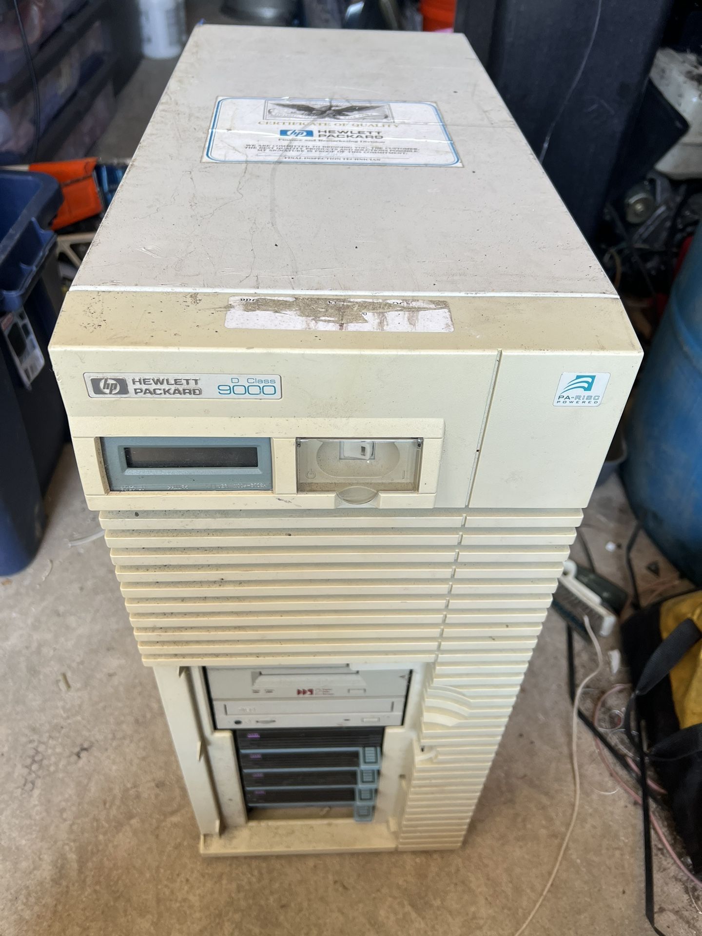 Vintage Hewlett Packard HP 9000 D Class Server