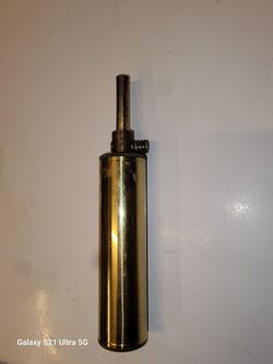 Brass Powder Flask Dispenser