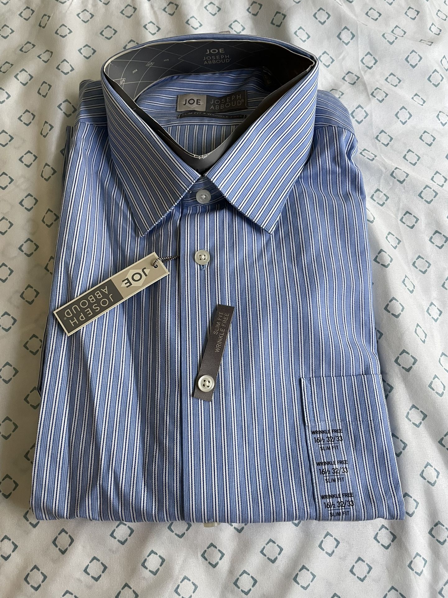 Joseph Abboud shirt 16 1/2 32/33