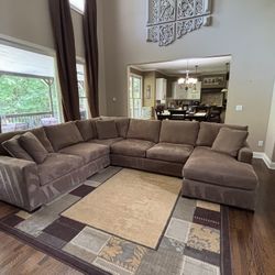 Axis 4-Piece L-Shaped Sectional Sofa with Chaise Lounge