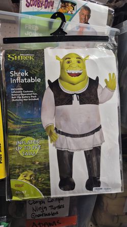 Inflatable Shrek adult ONE SIZE