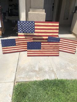 Wood Flags