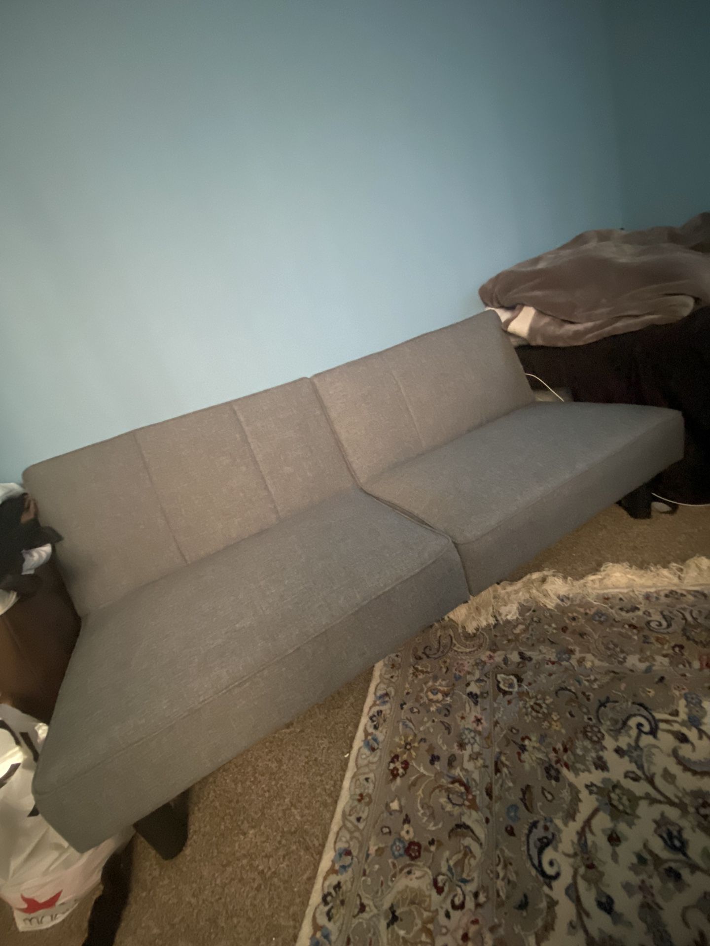 Ikea BALKARP Sleeper sofa, Vissle gray