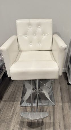 White Leather Chair