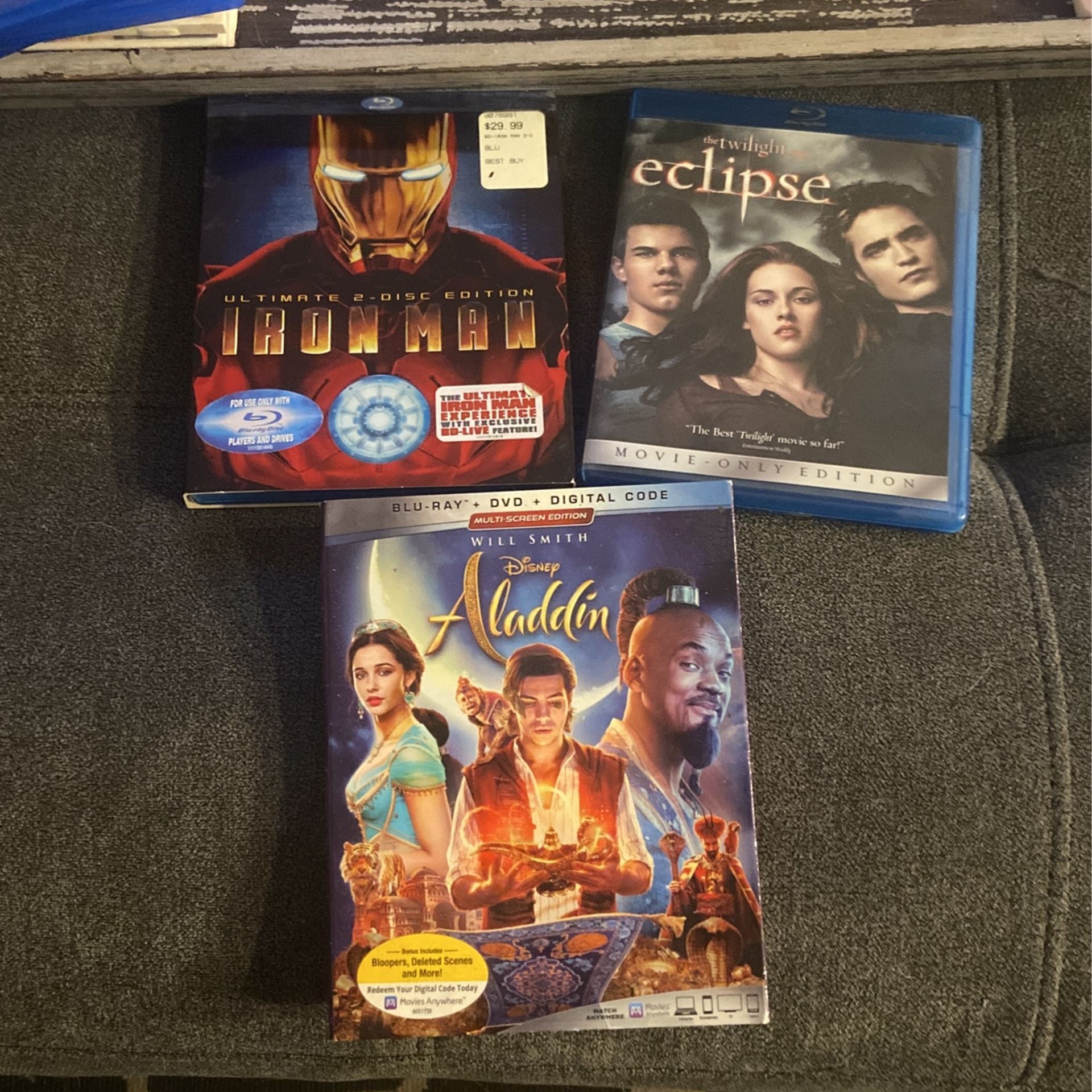 Blu Ray DVDS Lot